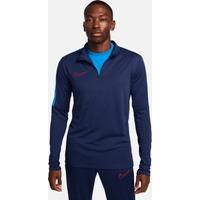 Nike Academy Men's Dri-FIT 1/2-Zip Football Top - Blue - Polyester