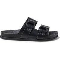 Reef Women/'s Cushion Vera Cruz Slide Sandal, Black Night, 3 UK