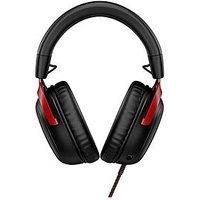 HYPERX Cloud III Gaming Headset - Black & Red, Black,Red