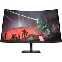 HP OMEN 32c Curved Gaming Monitor, 31.5/'/' QHD VA 165hz, Gaming Console Compatible, 2x HDMI 2.0, 1x DisplayPort 1.4, AMD FreeSync Premium, Tilt & height adjustments, VESA Mountable, Black