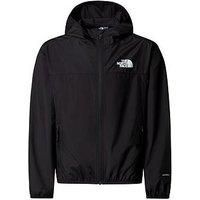 The North Face Junior Boys Never Stop Hooded Windwall Jacket - Black