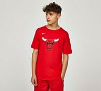 Nike Basketball Junior Chicago Bulls T-Shirt - Red - Size XL/B