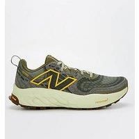 New Balance Men/'s Fresh Foam X Hierro V8 Trail Running Shoe, Dark Olivine/Olivine/Lichen Green, 7.5