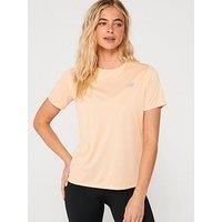 New Balance Womens Running Sport Essentials T-Shirt - Orange