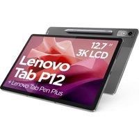 LENOVO Tab P12 12.7" Tablet - 128 GB, Storm Grey, Silver/Grey