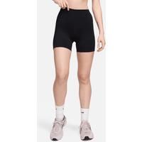 Nike One Women's High-Waisted 12.5cm (approx.) Biker Shorts - Black - Polyester/Elastane