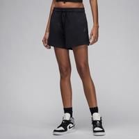 Nike Jordan Women's Knit Shorts - Black - Polyester/Cotton