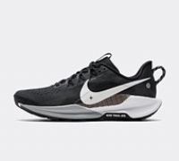 Nike Men/'s ReactX Pegasus Trail 5 Sneaker, Black White Anthracite Wolf Grey, 7.5 UK