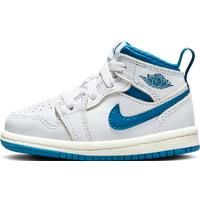 Nike Jordan 1 Mid SE Baby/Toddler Shoes - White