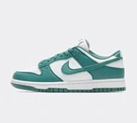 Nike Womens Dunk Low Trainer - Green - Size 3