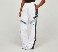 Nike Womens Woven Oversize High-Waisted Pant - White - Size M