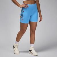 Nike Jordan Artist Series by Darien Birks Women's Shorts - Blue - Polyester/Cotton/Elastane