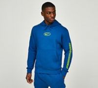 Nike Global Moto Sports Inspired Overhead Hoodie - Blue - Size L