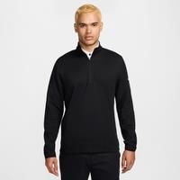 Nike Tour Men's 1/2-Zip Golf Top - Black - Cotton//