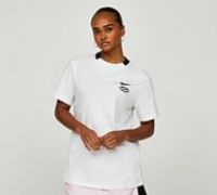 Nike Womens Trend Boyfriend T-Shirt - White - Size M