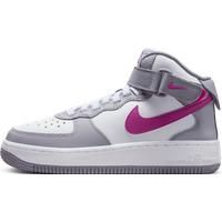 Nike Air Force 1 Mid EasyOn Older Kids' Shoes - Grey