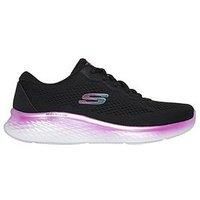 Skechers Women/'s Skech-LITE PRO Stunning Steps, Black Mesh/Purple Trim, 3 UK