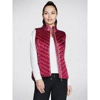 Skechers Goshield Shine Vest Gilet - Red Plum