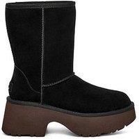 Ugg Womens Classic Short New Heights Boot - Black