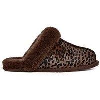 Ugg Womens Scuffette Caspian Slippers - Burnt Cedar