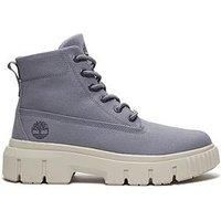 Timberland Greyfield Midi Lace Boots - Medium Purple