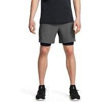 Under Armour Mens Training Vanish Woven 2 In 1 Shorts - Grey