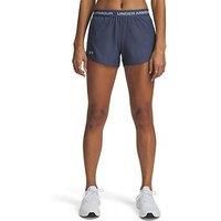 Under Armour Womens Training Tech Play Up Shorts - Grey