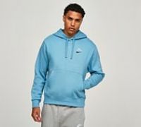 Nike Just Do It Graphic Overhead Hoodie - Blue - Size XS