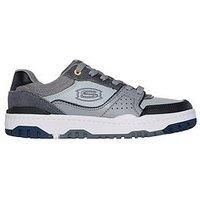 Skechers Boys Skx-228 Lace Up Trainer - Grey