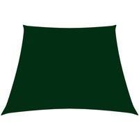 Sunshade Sail Oxford Fabric Trapezium 3/5x4 m Dark Green