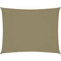 Sunshade Sail Oxford Fabric Rectangular 3x4 m Beige