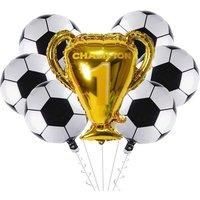 6Pcs Football Party Balloons Set For Parties!