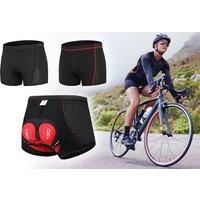 Men'S Padded Cycling Underwear - Black