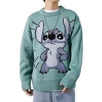 Lilo & Stitch-Inspired Casual Knitted Unisex Sweater!