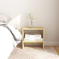 Bedside Cabinet 40x30.5x40 cm Solid Pinewood