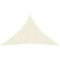 Sunshade Sail 160 g/m Cream 3.5x3.5x4.9 m HDPE