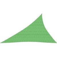 Sunshade Sail 160 g/m Light Green 4x5x6.8 m HDPE