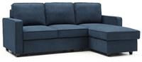 Kyoto Jamie Corner Sofa Bed Blue