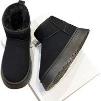 Ugg Inspired Women'S Thick Sole Snow Boots - 5 Sizes, 2 Colours