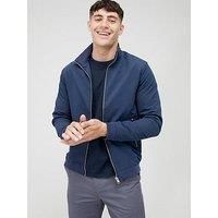 Jack & Jones Rush Harrington Jacket - Navy Blazer