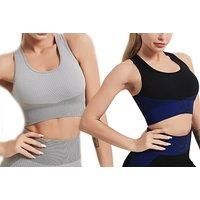 Sports Bra - 4 Sizes & 5 Colours! - Blue