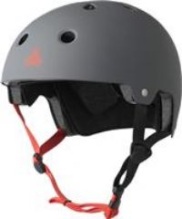 Triple Eight M/Sport Dual Certified Brainsaver Helmet L/XL Gun Matte Rubber