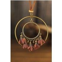 Multicolor Bohemian Tasseled Pendant Necklace (3pcs)