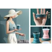 Collapsible Silicone Travel Mug - 4 Colours! - White