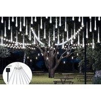 30Cm And 50Cm Solar Falling Rain Lights In Blue