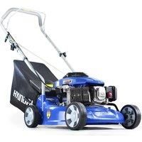 Hyundai HYM400P 79cc 4stroke Petrol Push Rotary Lawn Mower 40cm Cutting Width