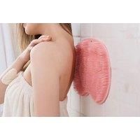 Non Slip Body Scrubbing Bath Brush In 3 Colours - Blue