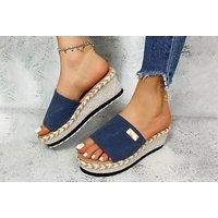 Platform Espadrilles - 7 Sizes & 4 Colours! - Yellow