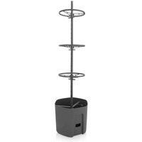 Self-watering Tomato Pot - extendable trellis - W29 D29 H109, 14L