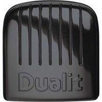 Dualit Classic 2 Slice Vario Toaster| Stainless Steel, Hand Built in the UK| Replaceable ProHeat Elements | Heat Two or Four Slots, Defrost Bread, Mechanical Timer | Replaceable parts|Black, 20237